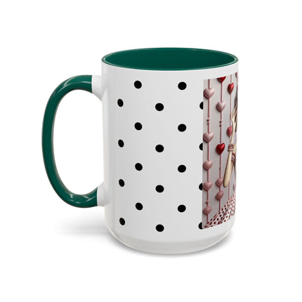 Fashionably Yours, XOXO Colorful Mugs (11oz, 15oz)