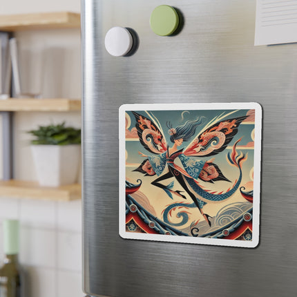 Dragon Fairy of the Temple Die-Cut Magnets (5 Sizes)