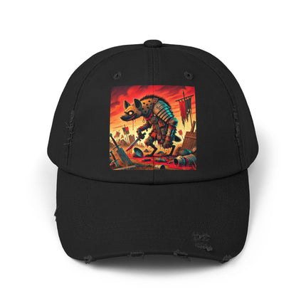 The Cunning Scavenger Unisex Distressed Cap