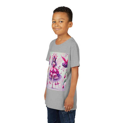 Fuchsia Fairy Youth Short Sleeve Tee
