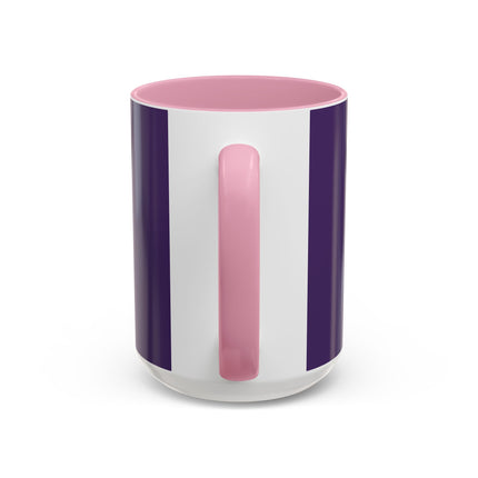 🎿❄️ The Winter Flower Skier Colorful Mug – Art Deco Alpine Fantasy