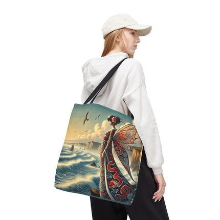 The Coastal Fairy Tote Bag – Serene Grace & Oceanic Magic