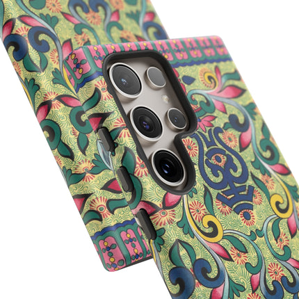 Colorful Flower Pattern by Owen Jones Phone Cases