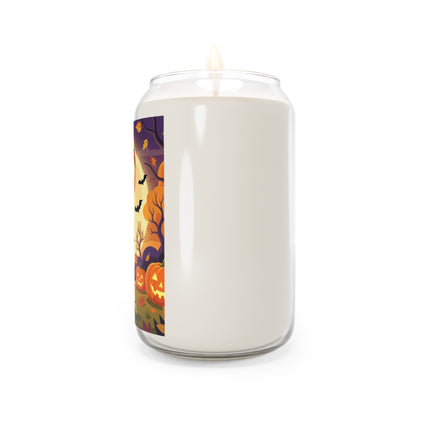 🌕🍂 Autumn Song Beneath The Harvest Moon Scented Soy Candle – Whimsical Halloween Charm