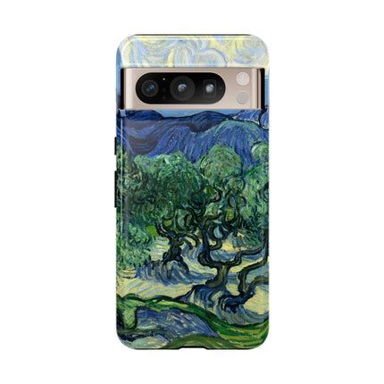 Olive Trees by Vincent Van Gogh Phone Cases
