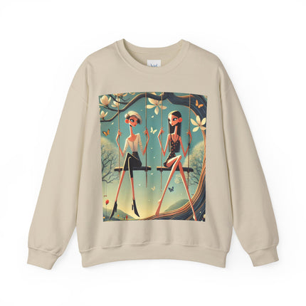 Whispers on the Spring Swing Heavy Blend™ Crewneck Sweatshirt