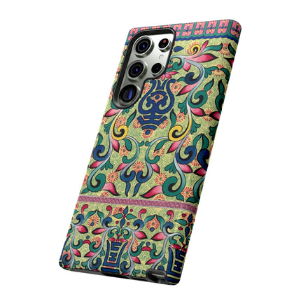 Colorful Flower Pattern by Owen Jones Phone Cases