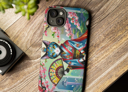 Cyberpunk Geisha Phone Cases