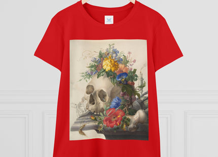 Vanitas Still Life by Herman Henstenburgh Women's Midweight Cotton Tee