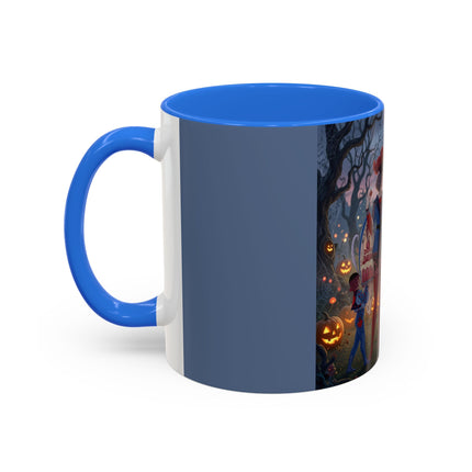 ♥️🎃 The Queen Of Hearts Halloween Masquerade Colorful Mug – Royal Halloween Fantasy