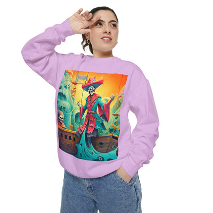 Skeleton Crew of the Misty Seas Unisex Garment-Dyed Sweatshirt