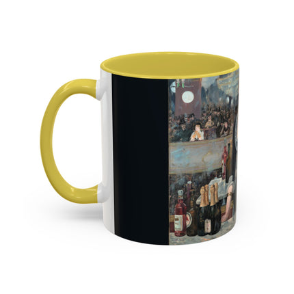 A Bar at the Folies-Bergère by Edouard Manet Colorful Mugs (11oz, 15oz)