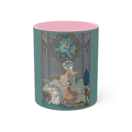 Liaisons Dangereuses by George Barbier Colorful Mugs, 11oz