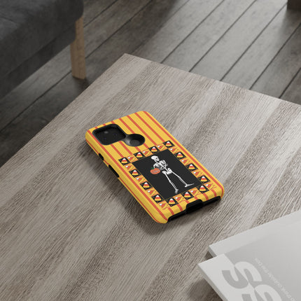 Candy Corn Skeleton Phone Cases