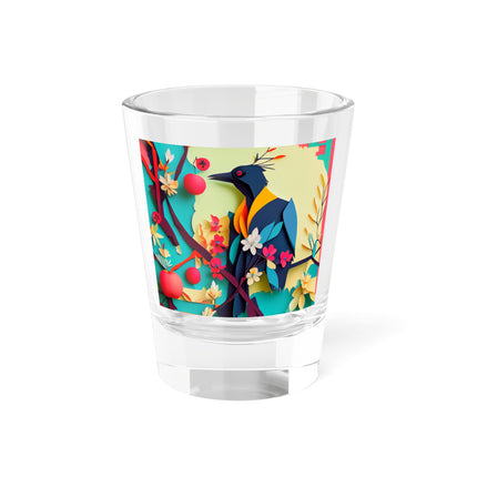 Curious Crow Shot Glass, 1.5oz