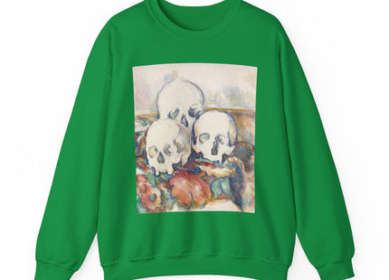 The Three Skulls by Paul Cézanne Unisex Heavy Blend™ Crewneck Sweatshirt