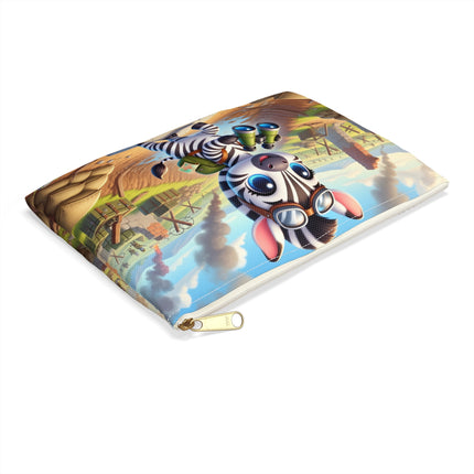 Zebra Lookout Accessory Pouch – Curious Explorer & Safari Spirit