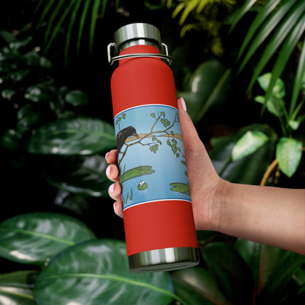 The Crow and the Frog Copper Vacuum Insulated Bottle, 22oz