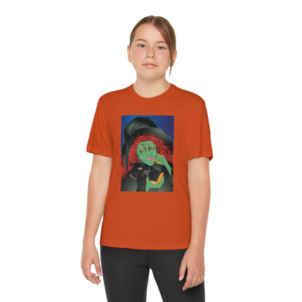 Mirror, Mirror A Witch's Touch Youth Competitor Tee