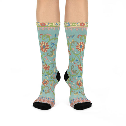 Chinese Ornament by Owen Jones Cushioned Crew Socks