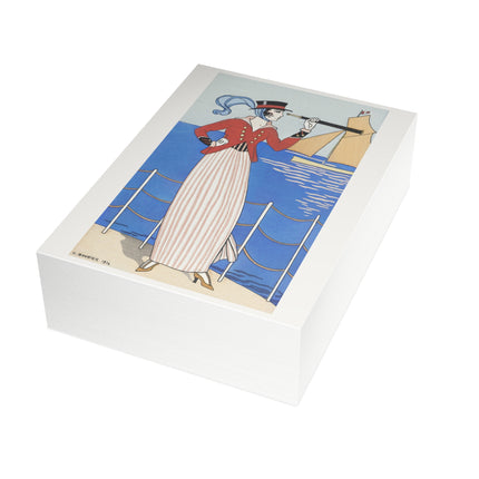 Costume de Yacht by George Barbier Postcards (Envelopes Included) – Bundles of 10, 30, or 50 Pieces