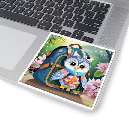 Baby Owl Kiss-Cut Stickers (4 Sizes)