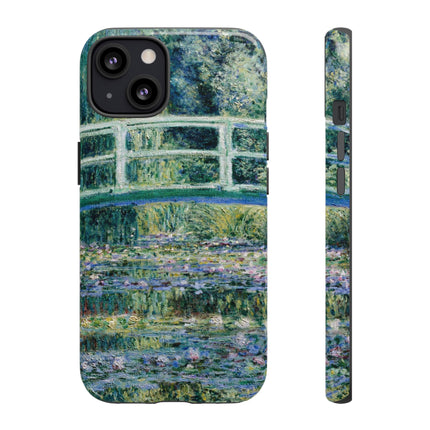 Water Lilies and Japanese Bridge by Claude Monet Phone Cases