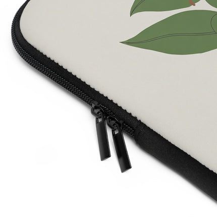 🐦🌷 Woodpecker & Tulip Laptop Sleeve – Vibrant Energy & Cheerful Charm