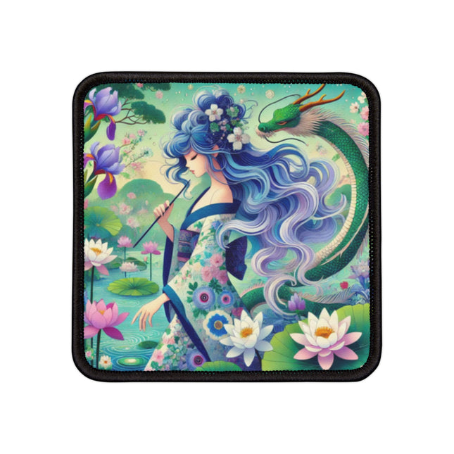 Fairy of the Koi Pond Iron-On Patches