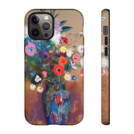 Bouquet of Flowers by Odilon Redon Phone Cases