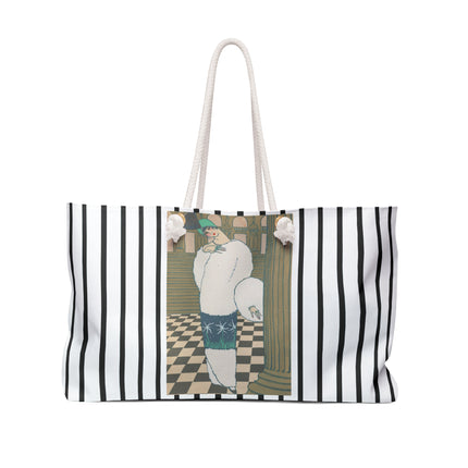 Les Hermines by Georges Lepape Weekender Bag