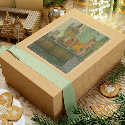 La Fontaine, Saint-Paul De Vence by Henri Le Sidaner Kiss-Cut Stickers (4 Sizes)