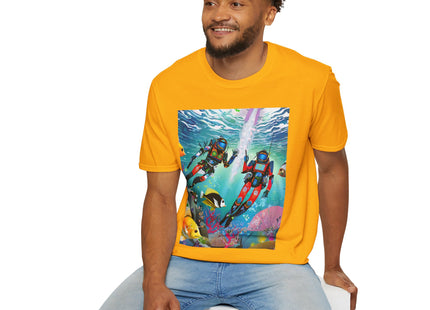 FBI Robot Dive Team Softstyle T-Shirt