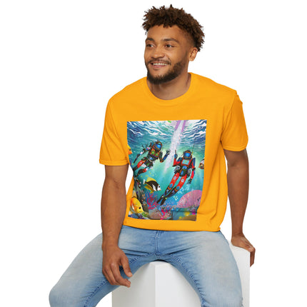 FBI Robot Dive Team Softstyle T-Shirt
