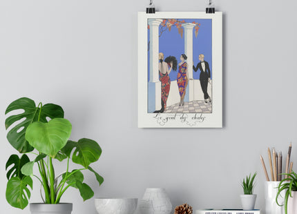 Le goût des châles by George Barbier Giclée Art Print