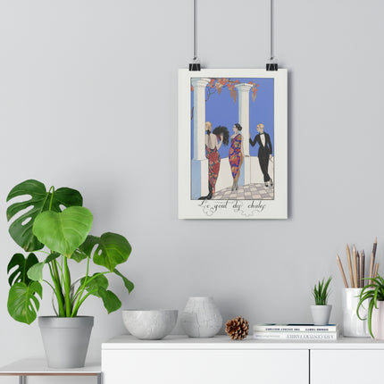 Le goût des châles by George Barbier Giclée Art Print