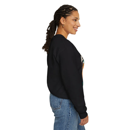 Night of the Trick-or-Treating Owlets Unisex Heavy Blend™ Crewneck Sweatshirt