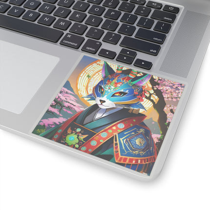 Cyberpunk Samurai Kiss-Cut Stickers (4 Sizes)