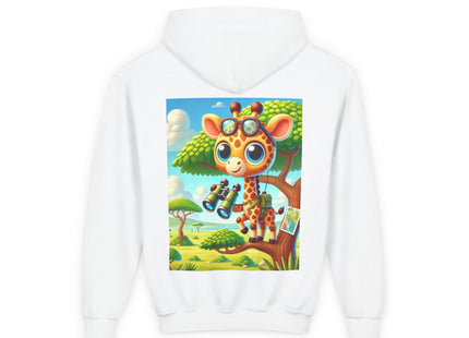 Giraffe Lookout Youth Heavy Blend Hooded Sweatshirt