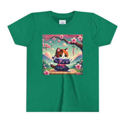 Samurai Kitten Youth Short Sleeve Tee