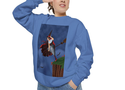 The Enchanted Witch Unisex Garment-Dyed Sweatshirt