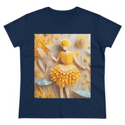 Dandelion Fairy Women's Midweight Cotton Tee