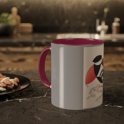 Illustrations of Japanese Toys Pl.056 by Kawasaki Kyosen Colorful Mugs, 11oz