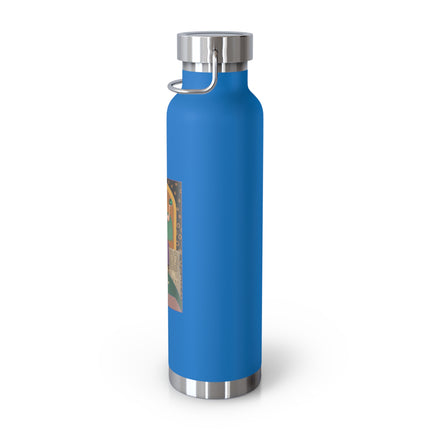 May & Emerald (from the Gem Series) by Sofia Chiostri Copper Vacuum Insulated Bottle, 22oz