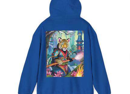 Cyberpunk Leopard – Heavy Blend™ Hooded Sweatshirt