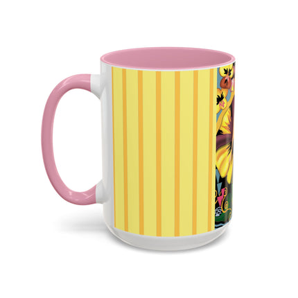 Enchanted Pansy Elegance Colorful Mugs (11oz, 15oz)