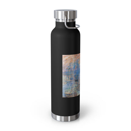 Sunrise by Claude Monet Copper Vacuum Insulated Bottle, 22oz