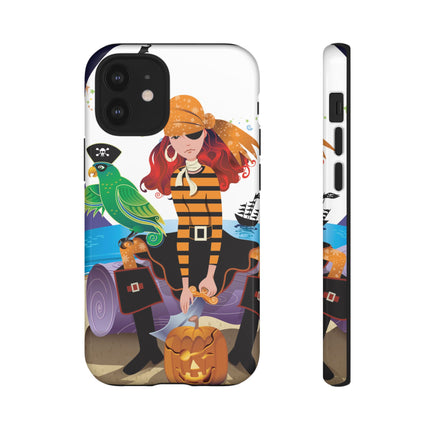Moonlit Pirate Halloween Phone Cases