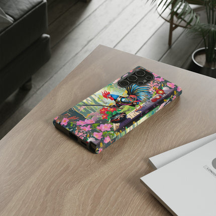 Cyberpunk Rooster Phone Cases