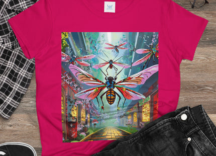 Neon Swarm Cotton Tee